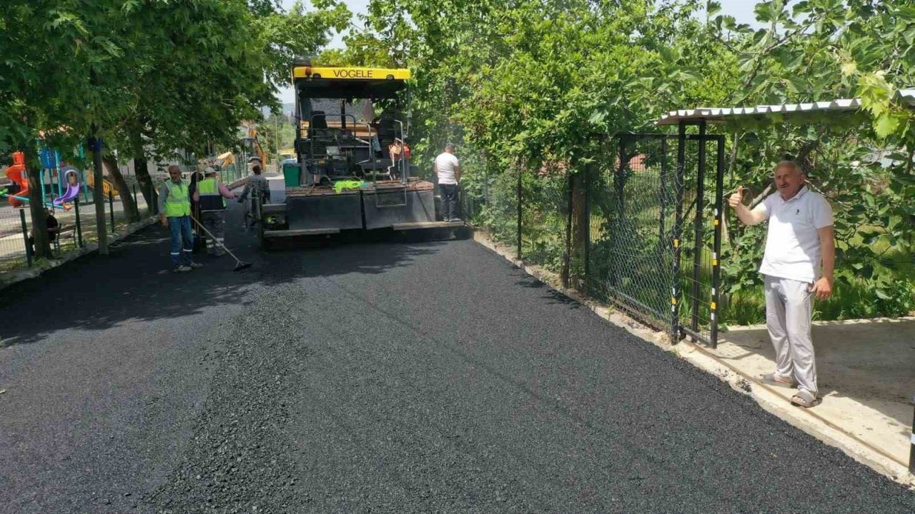 Başiskele’nin Serdar Mahallesi’ndeki içme suyu alt yapı çalışmalarının tamamlanmasının ardından