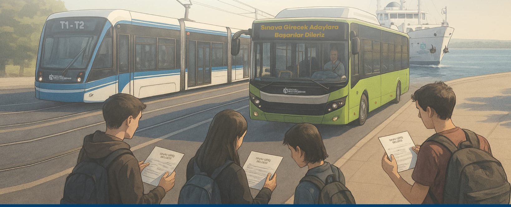 Büyükşehir Belediyesi hafta sonu gerçekleşecek YKS öncesinde, öğrenci ve görevli