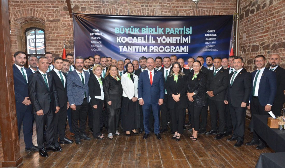 Büyük Birlik Partisi (BBP) Kocaeli İl Başkanı Metehan Küpçü’nün yeni