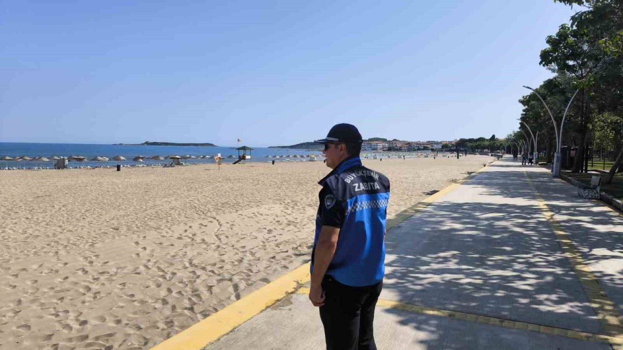 Kocaeli’de zabıta ekipleri, Kandıra sahillerinde yaz sezonu boyunca denetim ve