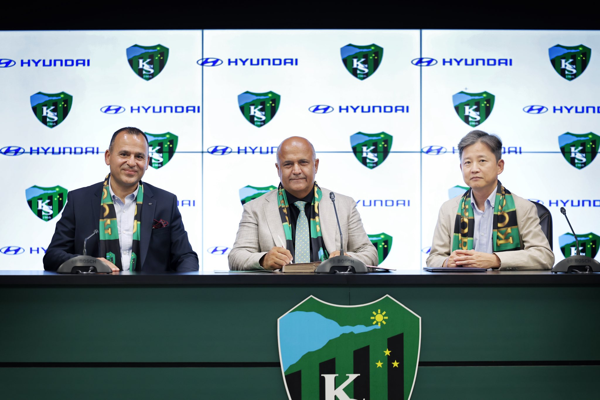 Hyundai, Kocaelispor ile sponsorluk anlaşması imzaladı. Yeni sezonda formaların kolunda