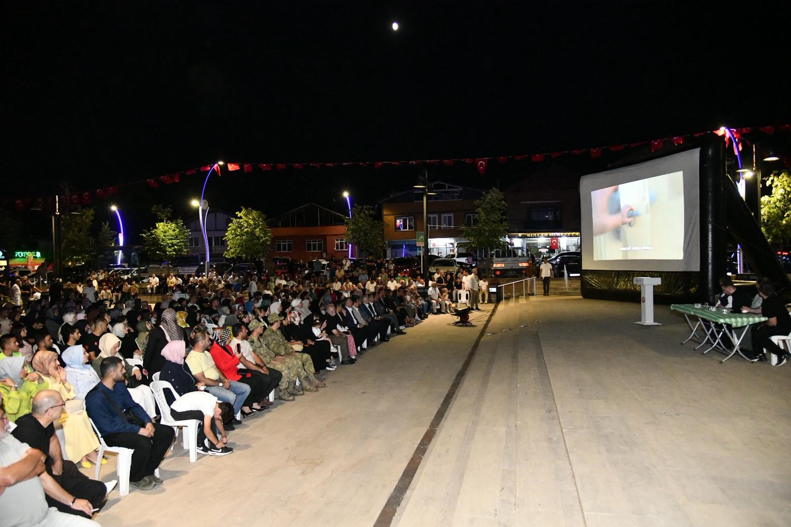 Pençe-Kilit Harekatı Bölgesi'nde terör örgütü mensuplarınca açılan taciz ateşi sonucu
