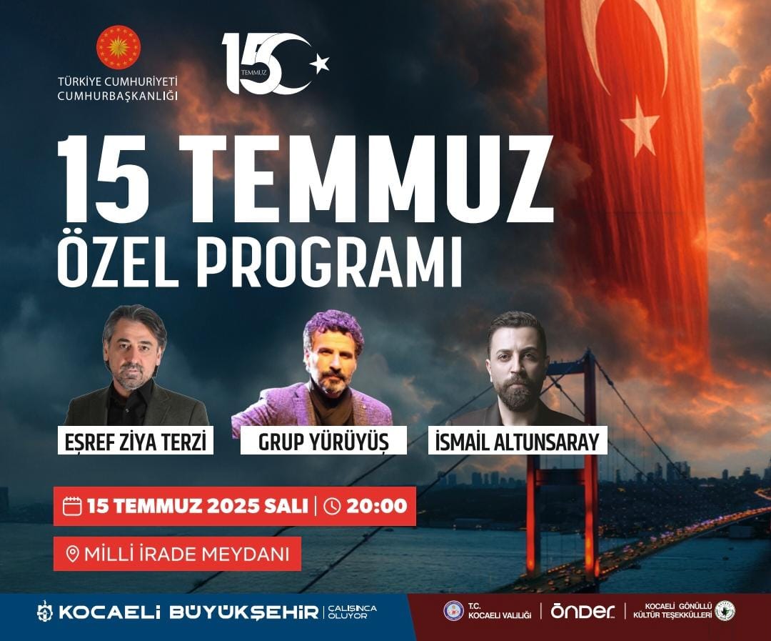 Büyükşehir, hain darbe girişiminin 9. yılında, Kocaeli’de direnişin tarihi adresi