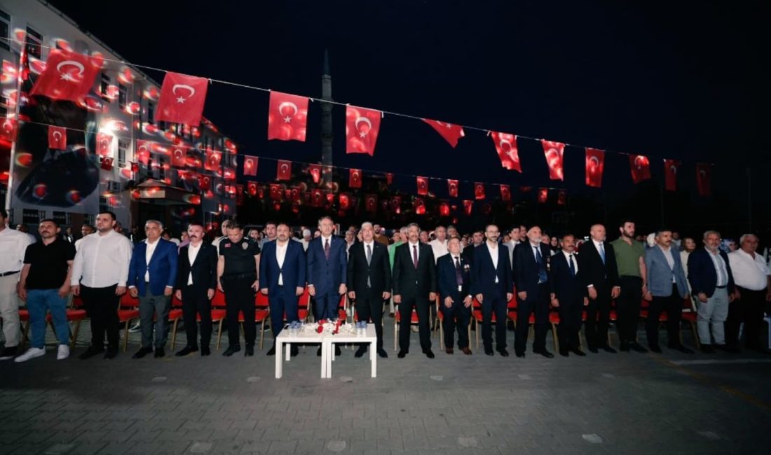 15 Temmuz Demokrasi ve Milli Birlik Günü kapsamında tüm yurtta