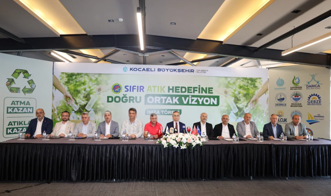 Büyükşehir Belediyesi’nin daha temiz bir Kocaeli için ilçe belediyeleri ile