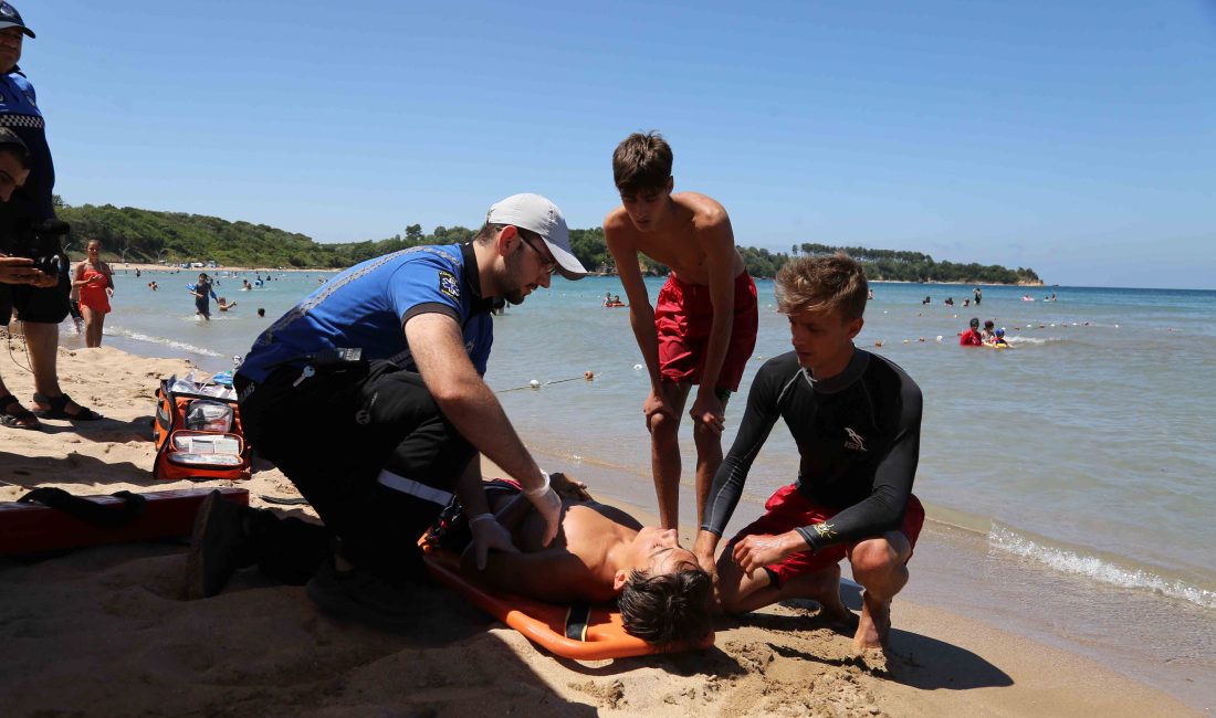 Kocaeli sahillerinde görev yapan KOSKEM ekipleri, 23-29 Haziran tarihleri arasında
