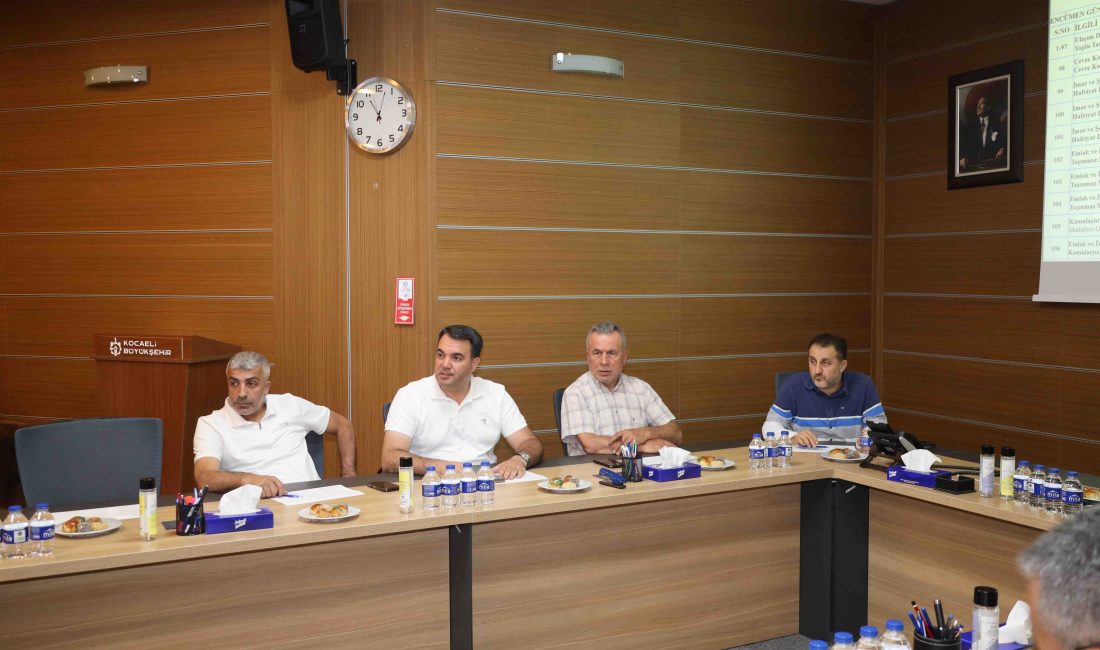 Büyükşehir Belediyesi Encümeni’nde trafik kurallarına uymayan ve çevreye zarar verenlere