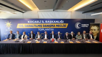 12 ilçede Genişletilmiş İlçe Danışma Meclislerini tamamlayan AK Parti, Daraltılmış