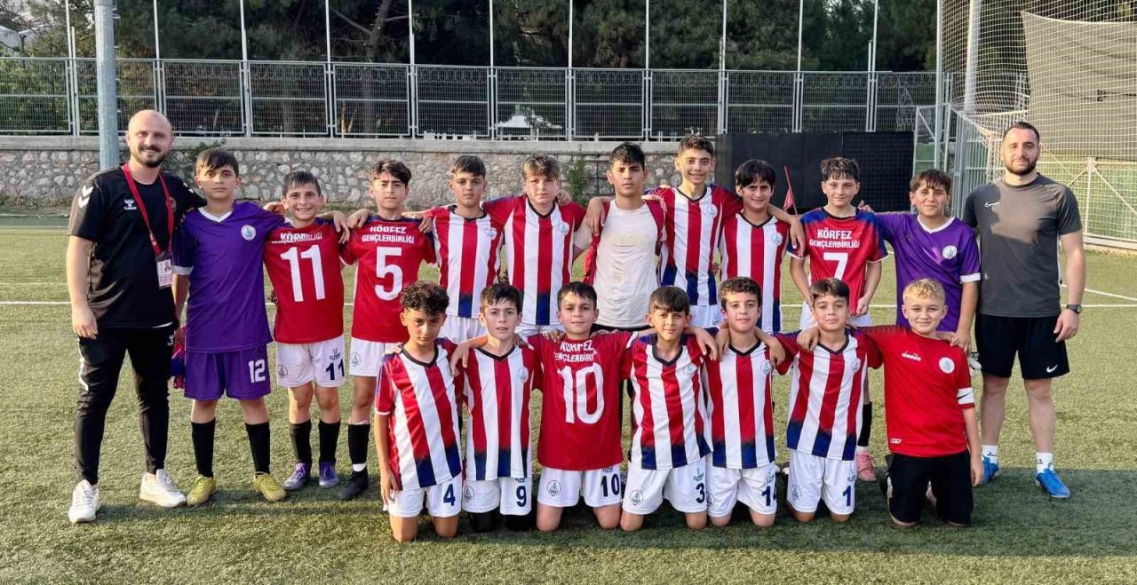Kocaeli Amatör Futbol U12 Ligi F Grubu’nda Körfez Gençlerbirliği Spor