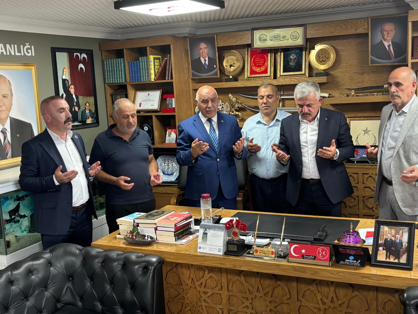 Dilovası’nda ikamet eden kanaat önderleri, “Terörsüz Türkiye” vurgusuyla Milliyetçi Hareket