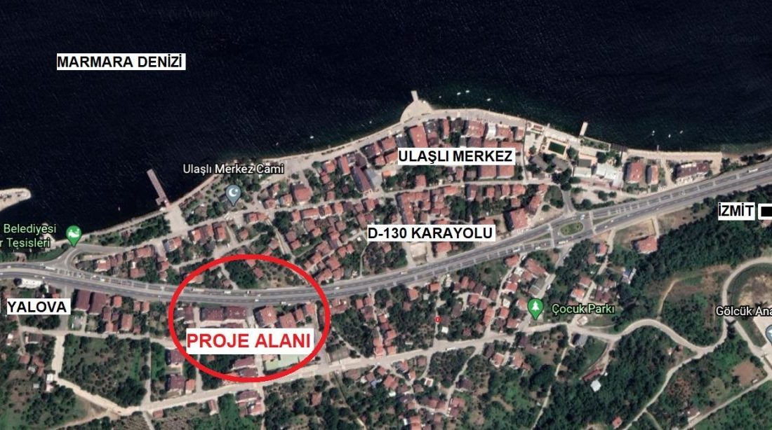 Kocaeli Büyükşehir Belediyesi tarafından, Gölcük ilçesi Ulaşlı Mahallesi’nde D-130 kara