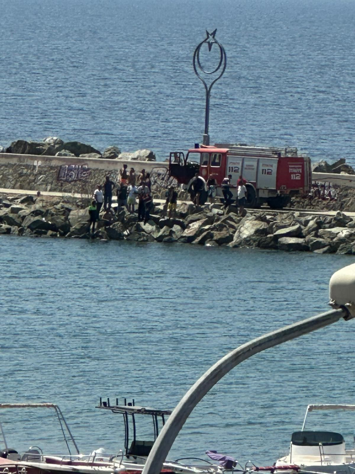 Yalova'nın Çınarcık ilçesine bağlı Esenköy beldesinde denize giren 72 yaşındaki