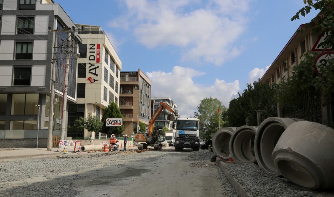 Kocaeli Büyükşehir Belediyesi İSU Genel Müdürlüğü, İzmit Yahyakaptan Mahallesi’nde kapsamlı