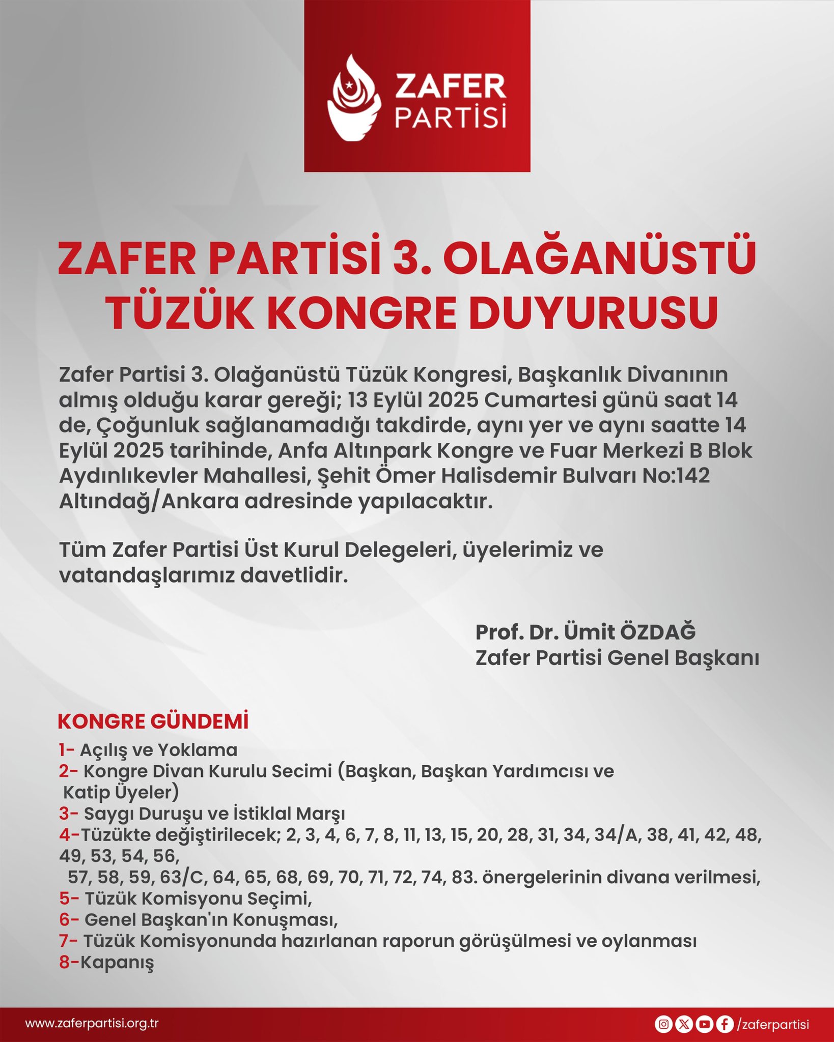 zafer partisi