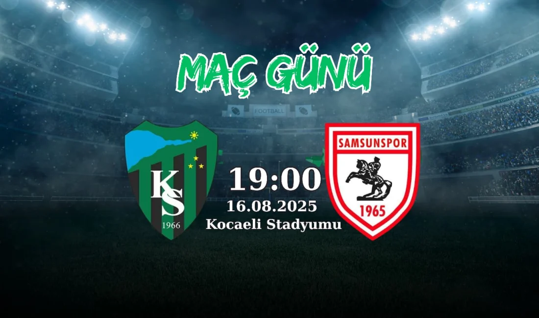 Kocaelispor, Süper Lig’e dönüşünden sonra kendi sahasında ilk maçına bugün