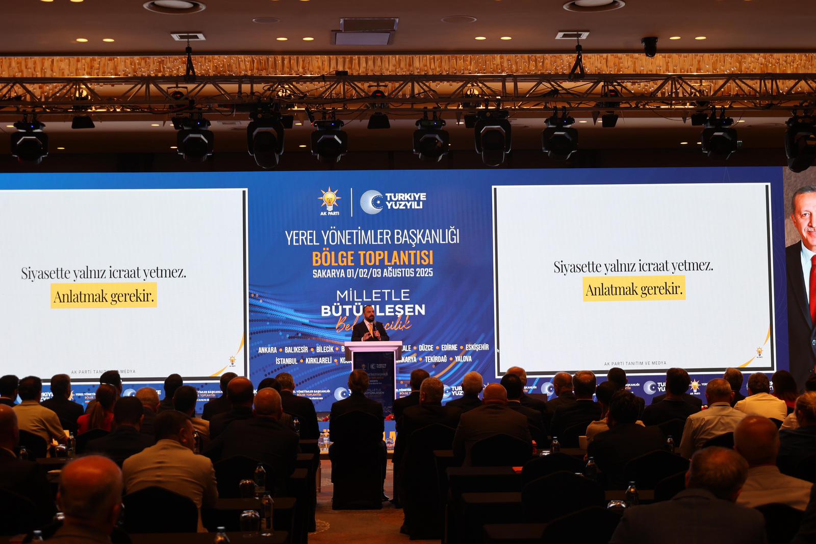AK Parti Genel Merkez Yerel Yönetimler Başkanlığı tarafından düzenlenen “Yerel