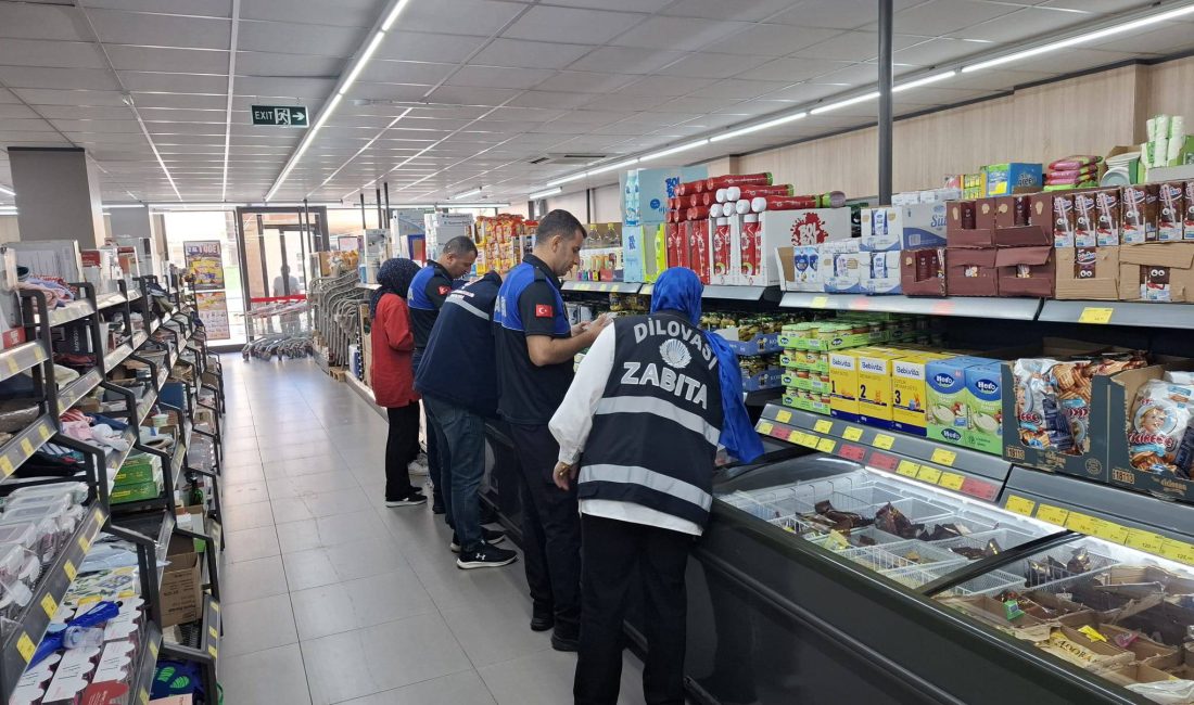 Dilovası Belediyesi Zabıta Müdürlüğü ekipleri, vatandaşların güvenli ve sağlıklı ortamda