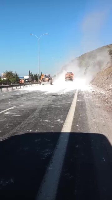 mıcır yüklü tır