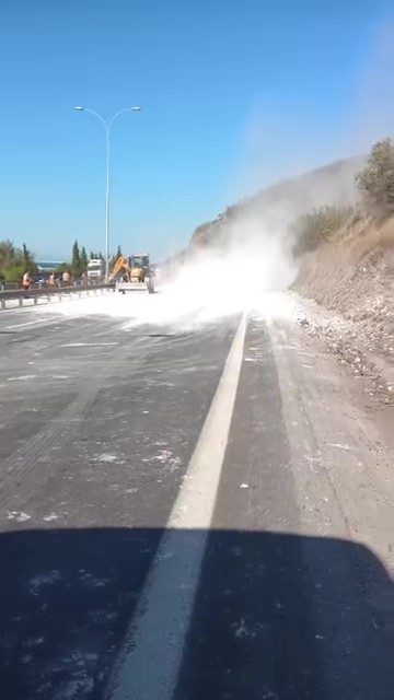 mıcır yüklü tır