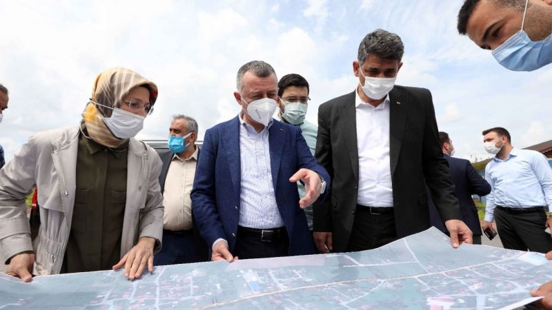 Bir buçuk milyonluk proje bütçesiyle Sarımeşe Mahallesi Kartepe Caddesi’nde ki
