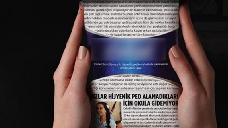 Orkid'in yeni yayınlanan reklamı Türkiye'de olay yarattı. Twitter'da gündem olan