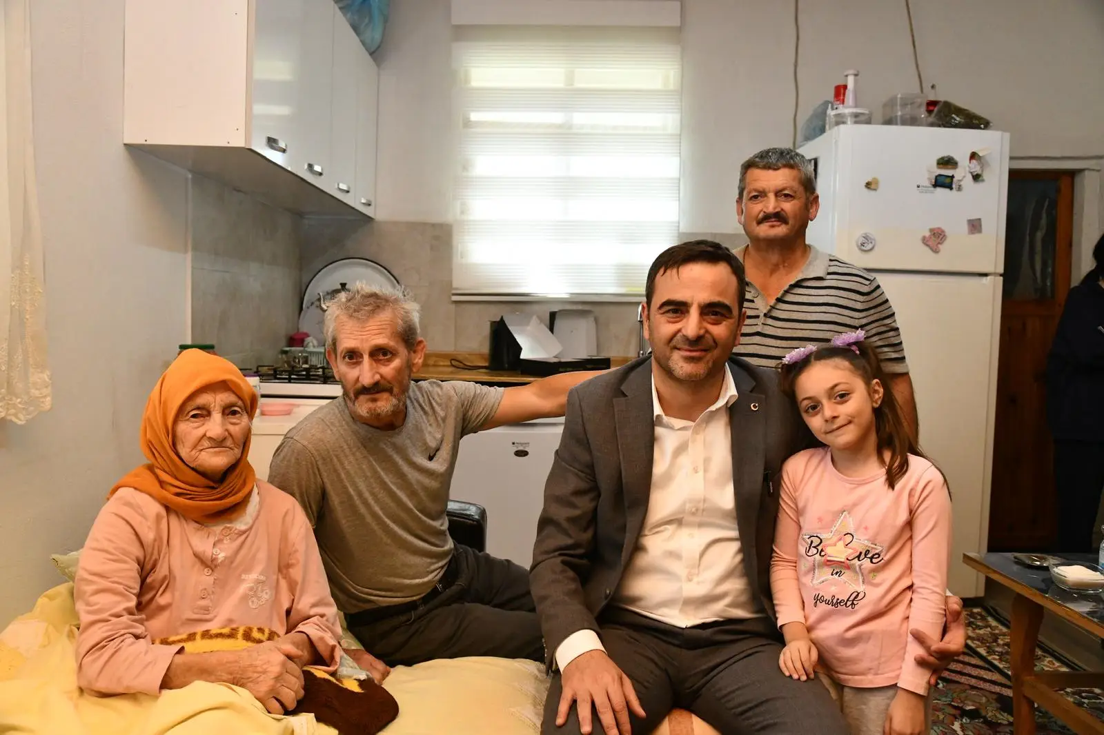 Başiskele Belediye Başkanı M. Yasin Özlü, Gönül Bağı Projesi kapsamında