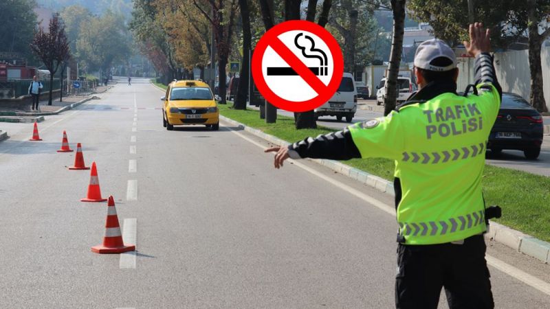 81 İlde başlatılan 'dumansız araçlar' uygulaması kapsamında Emniyet güçlerinin yollarda