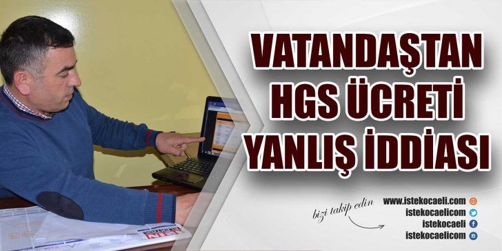 Kocaeli’nin Gebze ilçesinde, oto galerici Eyüp Edinç, bir aracının HGS