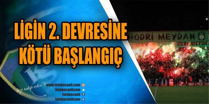 Kocaelispor ligin ikinci yarısının ilk maçında sahasında ağırladığı Sultanbeyli Belediyespor’a