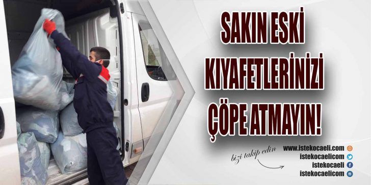 İzmit Belediyesi’nin örnek projelerinden tekstil atık kumbaraları büyük ilgi görmeye
