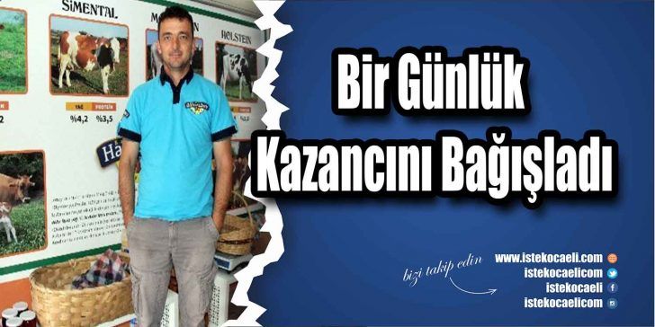 Kocaeli’nin İzmit içesinde bulunan bir süt ve süt ürünleri mağazası,