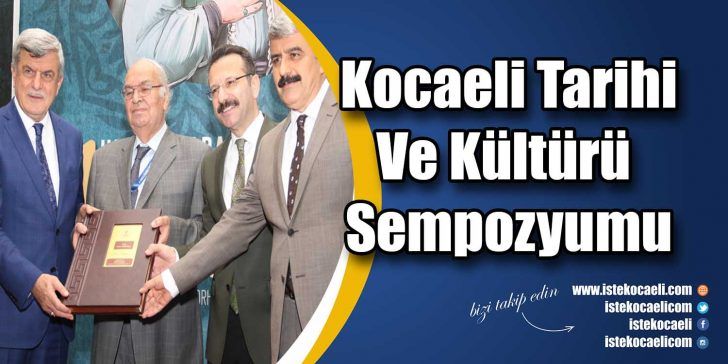 “Uluslararası Orhan Gazi ve Kocaeli Tarihi-Kültürü Sempozyumu- V”’nun açılışında konuşan