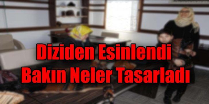 KOCAELİ’nin Başiskele ilçesinde, dizilerden esinlenen Makbule Uzunoğlu, oğluyla birlikte Selçuklu
