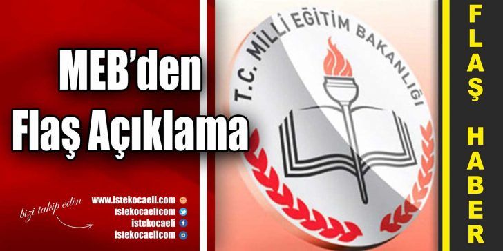 MEB’in Twitter hesabı üzerinden, 2 Haziran’da gerçekleştirilecek ortaöğretim kurumlarına girişte