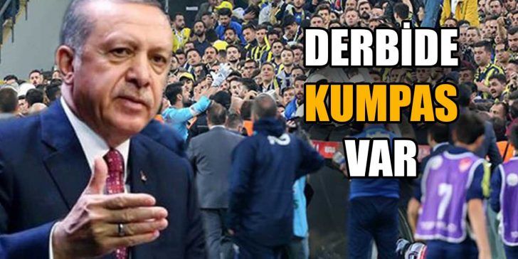 Gazetecilere açıklamada bulunan Cumhurbaşkanı Recep Tayyip Erdoğan, olaylı Fenerbahçe-Beşiktaş maçı