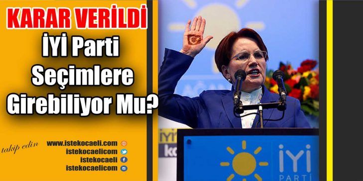 İYİ Parti sözcüsü Aytun Çınar, “Yargıtay’ın verdiği listede İYİ Parti