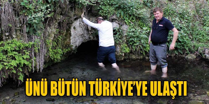 Bursa’da içi su dolu tünelden yüzerek geçenlerin sıkıntılarından kurtulduğuna inanılıyor.