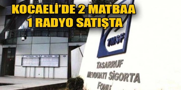 TMSF Bizim Kocaeli ve Demokrat Gebze gazetelerine ait el konulan