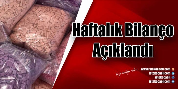 Kocaeli Emniyet Müdürlüğü ve Kocaeli İl Jandarma Komutanlığı ekipleri tarafından