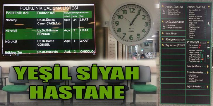 Geçtiğimiz aylarda tamamlanan yeni binasına taşınan Kocaeli Devlet Hastanesi’nden, temsilcimiz