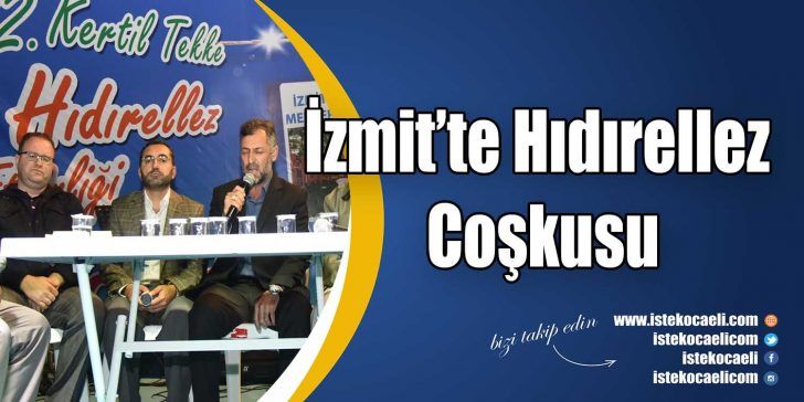 İzmit Belediyesi tarafından Kertil Tekke’de düzenlenen etkinlikte Hıdırellez dualarla kutlandı.