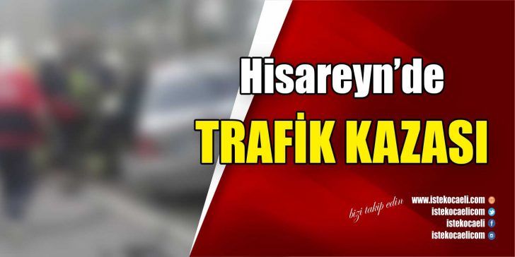 Gölcük’te kontrolden çıkarak bariyerlere çarpan otomobilin sürücüsü yaralandı. Alınan bilgiye