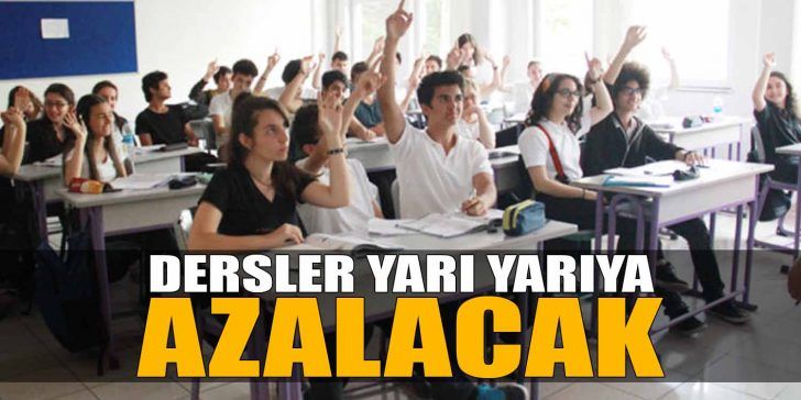 Milli Eğitim Bakanı Ziya Selçuk bir televizyon kanalında çok önemli