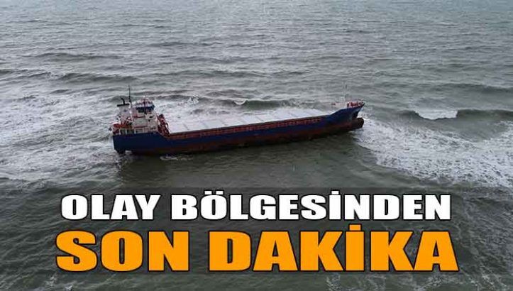 Kocaeli’nin Kandıra ilçesinde kuru yük gemisi karaya oturdu.  Alınan bilgiye