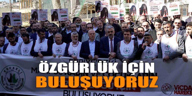 Vicdan Hareketi üyeleri, Suriye hapishanelerindeki kadın ve çocuklar için Kocaeli,