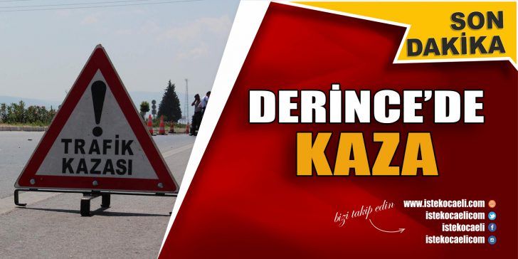 Kocaeli’nin Körfez ilçesinde iki tırın çarpıştığı kazada bir kişi yaralandı,