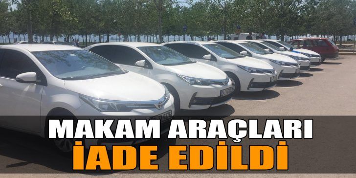 İzmit Belediyesi’nde kiralık makam araçları iade edildi. Fatma Kaplan Hürriyet’in
