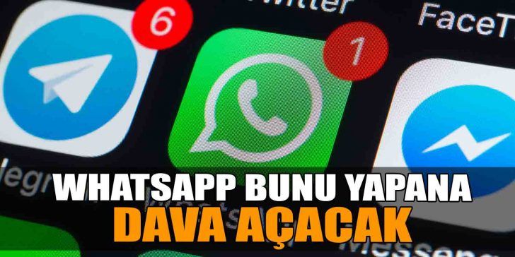 Popüler mesajlaşma uygulaması WhatsApp kuralları ihlal eden kullanıcılarını dava edeceğini duyurdu. Sosyal