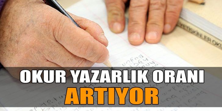 Türkiye’de okuma yazma bilmeyen sayısı 2 milyon 198 bin 088