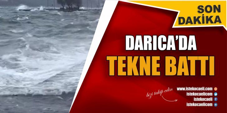 Kocaeli’nin Darıca ilçesinde sağanak, hayatı olumsuz etkiledi. Öğle saatlerinde başlayan
